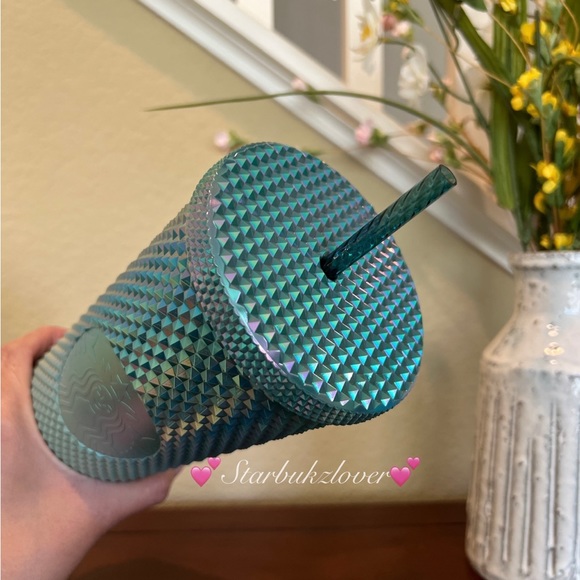 Starbucks Blue and Green Philippines Exclusive Studded Tumbler - Picture 6 of 8